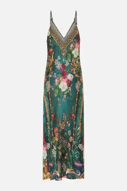 Camilla Verdis World V Neck Bias Slip Floral Size L / AU 14 for rent on The Volte - image 7