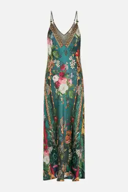Camilla Verdis World V Neck Bias Slip Floral Size L / AU 14 for rent on The Volte - image 6