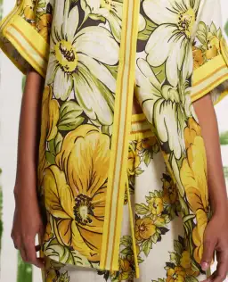 Alemais Gisela Linen Shirt Floral Size 14 for rent on The Volte - image 4