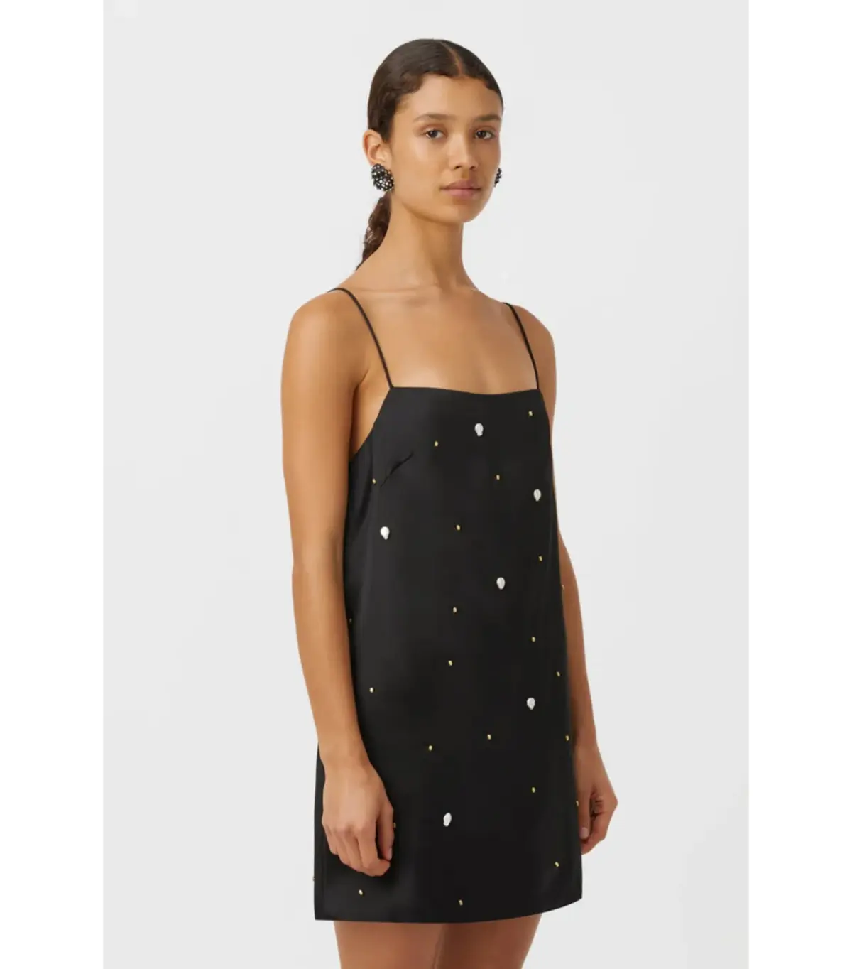 Camilla and Marc Constellation Mini Dress Black Size AU 10 - Image 2