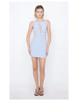 Bec & Bridge Odeya Mini Dress Periwinke Blue Size AU 8 for rent on The Volte - image 1