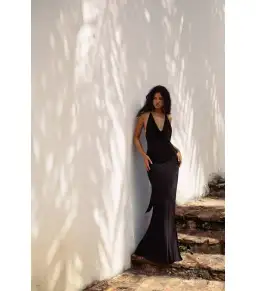 Rat & Boa Orchid Dress Black Size AU 8