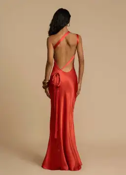 Arcina Ori Monqiue Dress Rust Size S / AU 8 for rent on The Volte - image 4