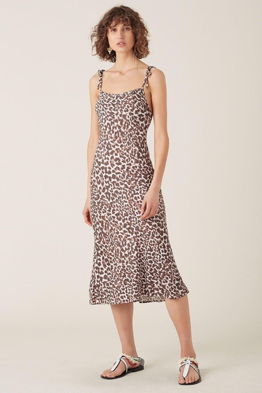 Tigerlily Onari Maxi Dress Leopard Print Size 14 for rent on The Volte - main image