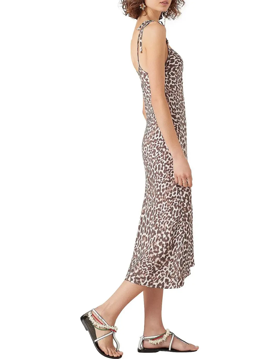Tigerlily Onari Maxi Dress Leopard Print Size 14 for rent on The Volte - main image
