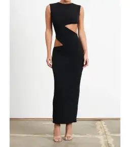 Effie Kats Coda Gown Black Size S / AU 8