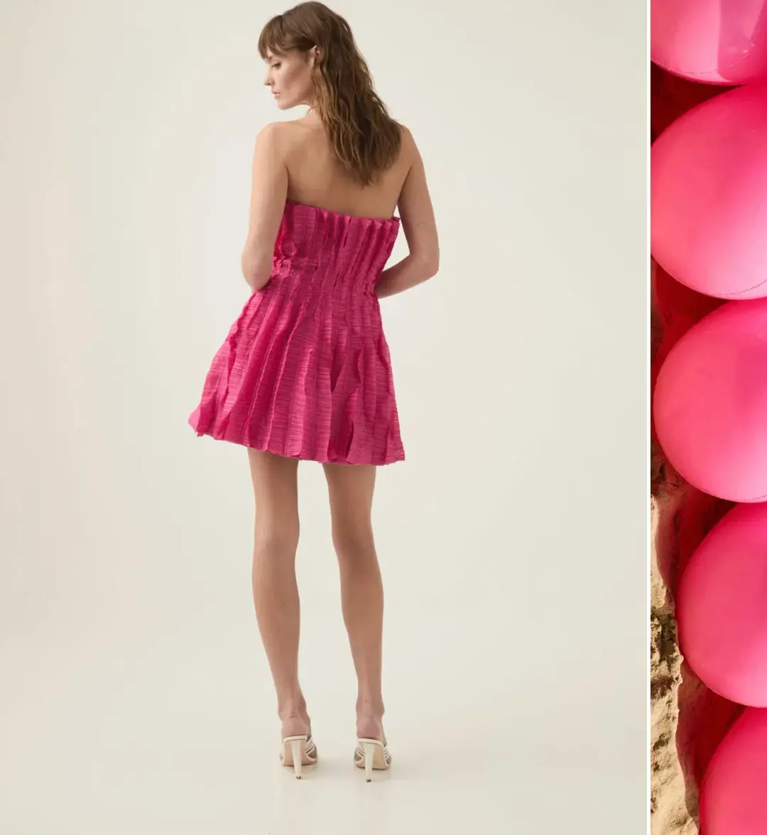 Aje HYBRID SLEEVELESS MINI DRESS 8 for rent on The Volte - main image