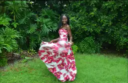 Behold Maxi Dress - Boldly Blooming Aje size S for rent on The Volte - image 3