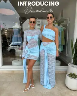 DECONDUARTE ORTIGIA BABY BLUE SIZE 8 for rent on The Volte - image 8