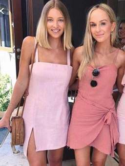 Bec and Bridge Evie Rose Dress Pink size 8