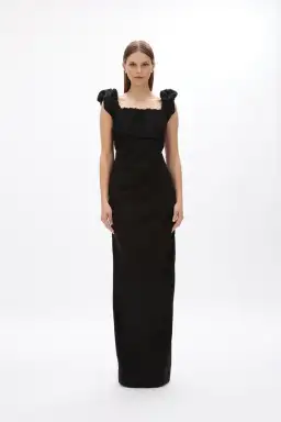Rachel Gilbert Kalina Gown Black Size 2 / AU10 or AU12 for rent on The Volte - image 1