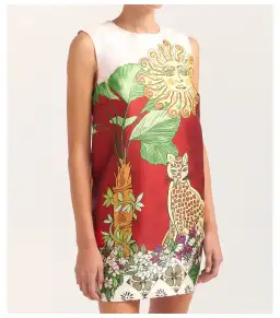 Alemais Tiger Mini Dress Multi Size AU 6 for rent on The Volte - image 3