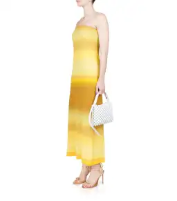 Bec & Bridge Amara Strapless Maxi Dress in Golden Ombre Size AU 12 for rent on The Volte - image 2