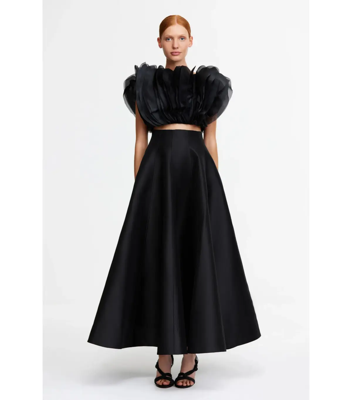 Acler Warburton Top and Skirt Set Black Size AU 12 - Image 1