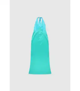 The Wolf Gang Oahu Slip Dress In Aquamarine Size AU 6 for rent on The Volte - image 4