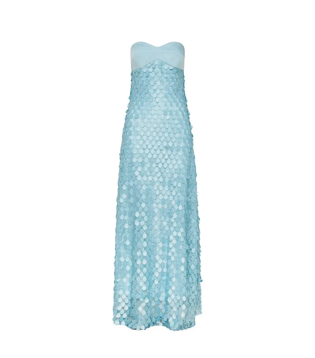 Manning Cartell Supreme Extreme Balconette Dress in Aqua Spritz Size AU 8 for rent on The Volte - main image