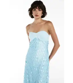 Manning Cartell Supreme Extreme Balconette Dress in Aqua Spritz Size AU 8 for rent on The Volte - image 2