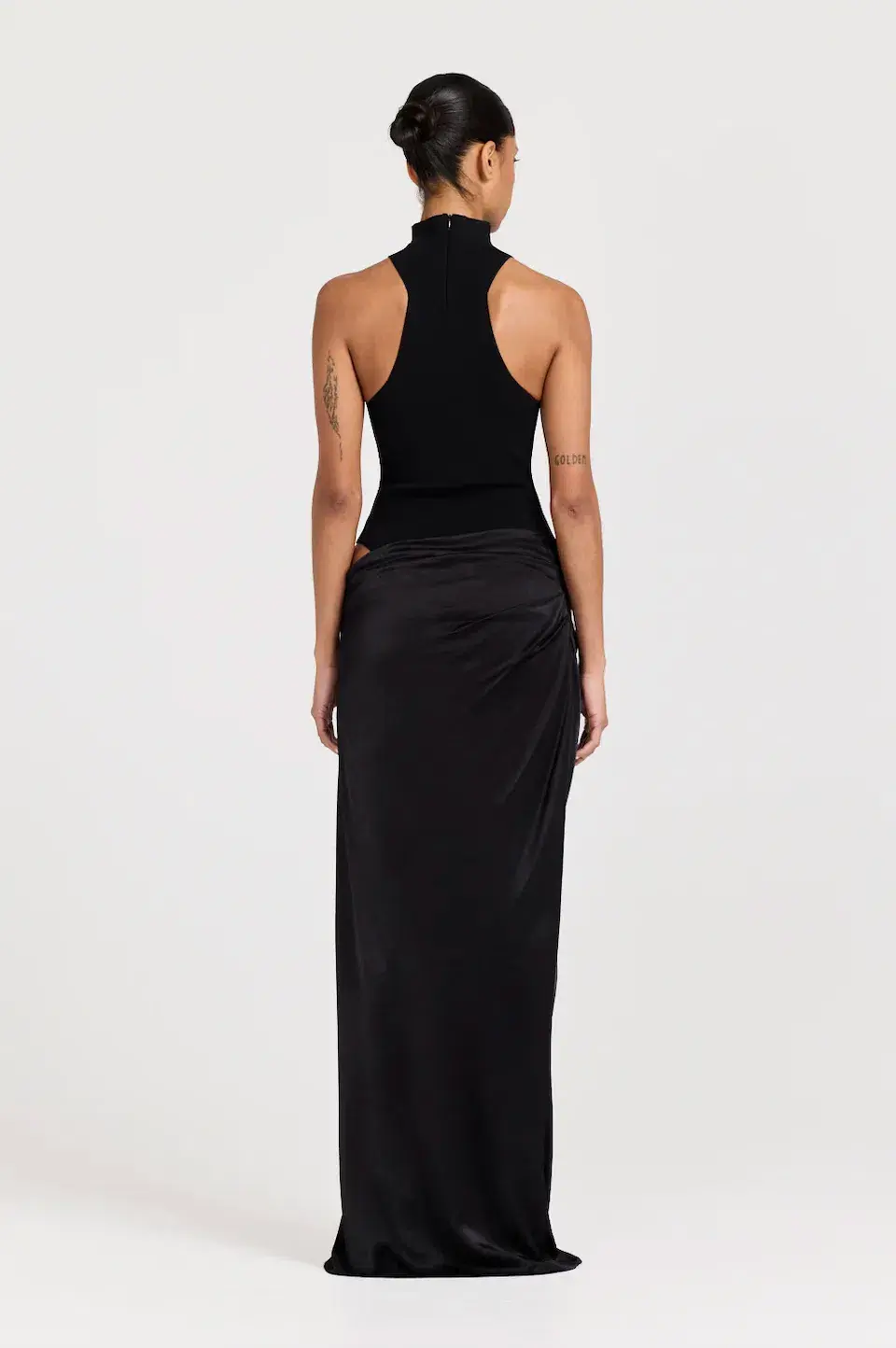 Henne Soraia Maxi Dress Black Size S / AU 8 for rent on The Volte - main image