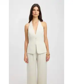 Kookai Maria Vest Top Quick Sand Size 38 / AU 10 for rent on The Volte - image 2