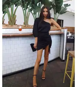 Kookai Vangeline Dress in Black Size 38 / AU 10 for rent on The Volte - image 1