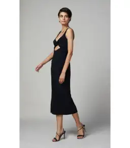 Bec & Bridge Joelle Midi Dress in Black Size AU 10 for rent on The Volte - image 2