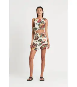 Sir The Label Ambroise Mini Dress in Floral Size 2 / AU 10