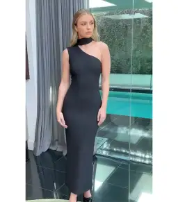 Bianca & Bridgett Blair Maxi Dress Black Size AU 8 for rent on The Volte - image 1