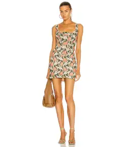 Miaou Campbell Corset and Mini Moni Skirt Art Nouveau Print Size S / AU 8 for rent on The Volte - image 1