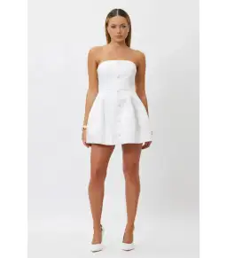 Bianca & Bridgett Elysse Mini Dress in White Size M / AU 10 for rent on The Volte - image 1