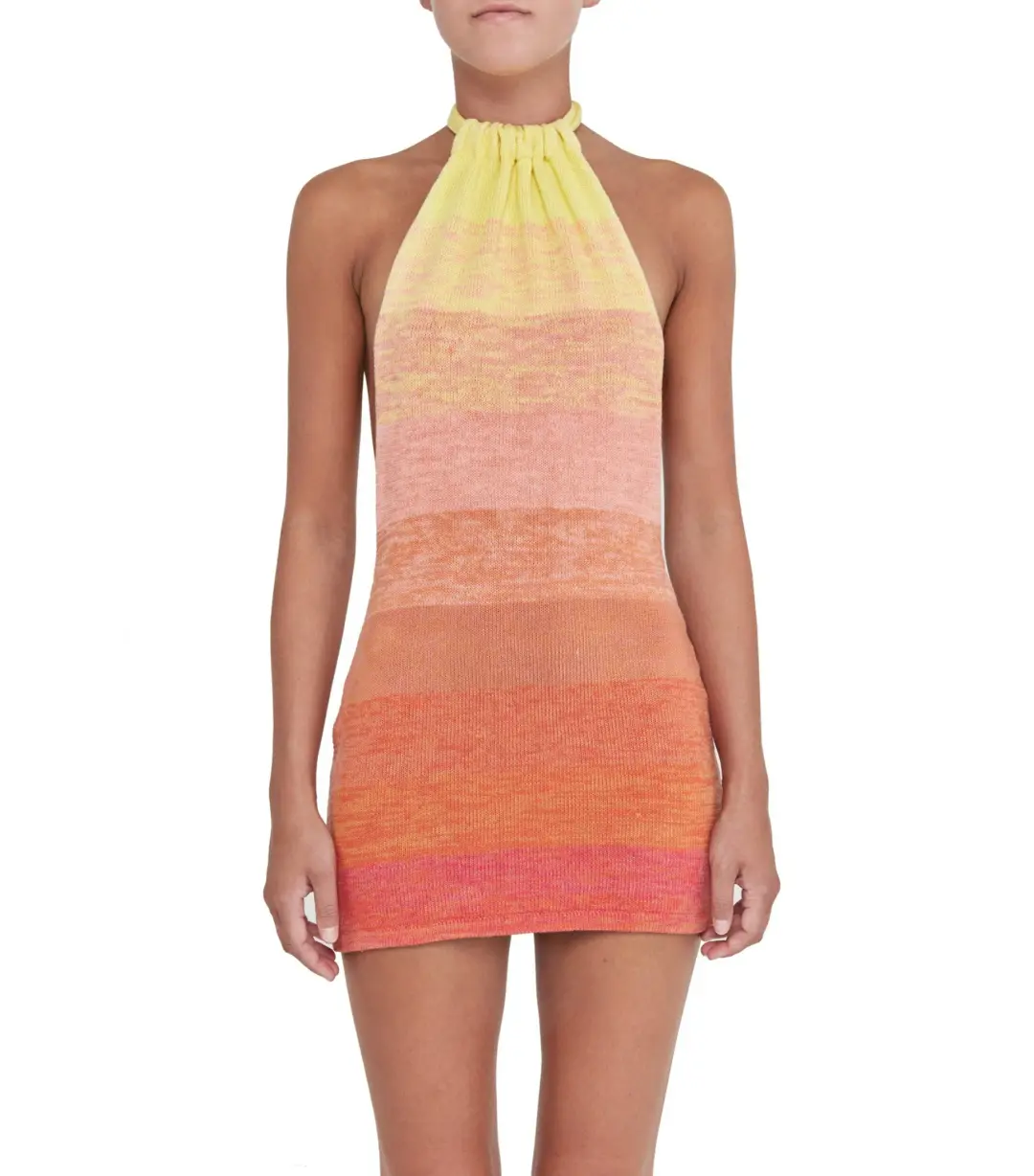 Bamba Swim Bounty Dress in Sunset Size S / AU 8 for rent on The Volte - main image