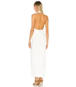 Natalie Rolt Sasha Gown White Size 2 / AU 10 for rent on The Volte - image 3