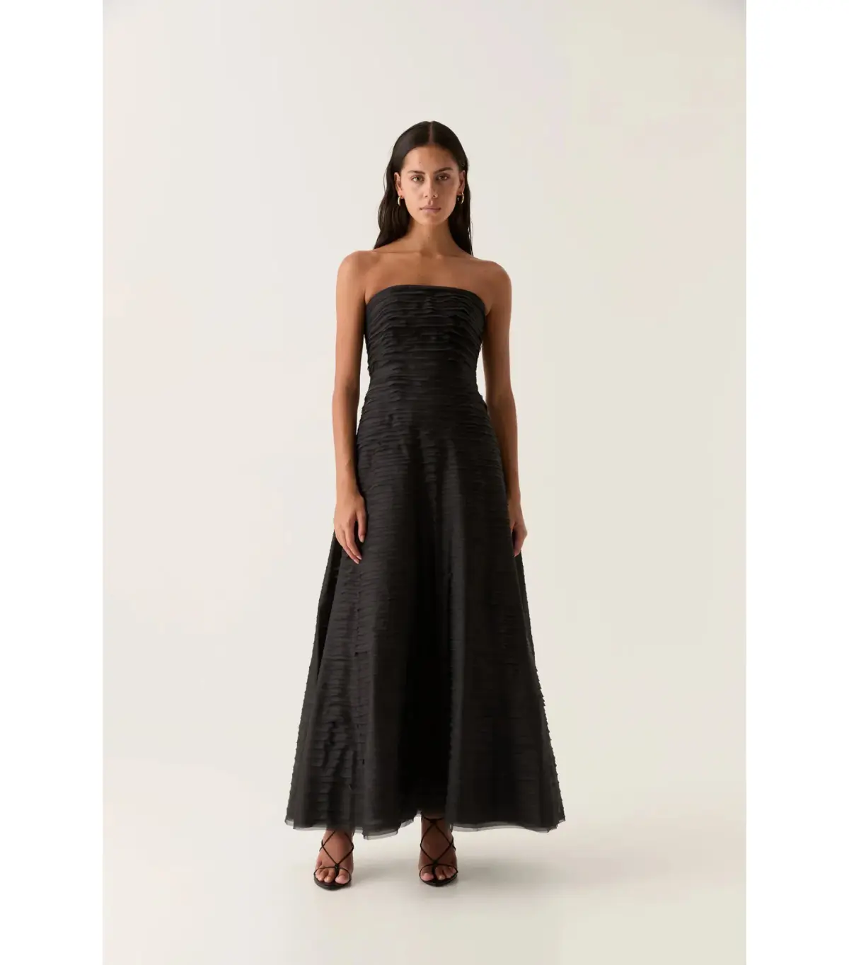 Aje Soundscape Maxi Dress Black Size AU 10 - Image 1