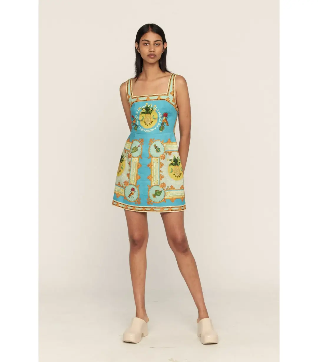 Alemais La Musica Mini Dress Exclusive Multi Size AU 8 for rent on The Volte - main image