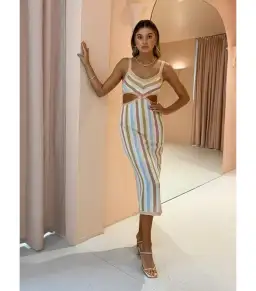 Suboo Isabel Knit Dress Multi Size S / AU 8 for rent on The Volte - image 3