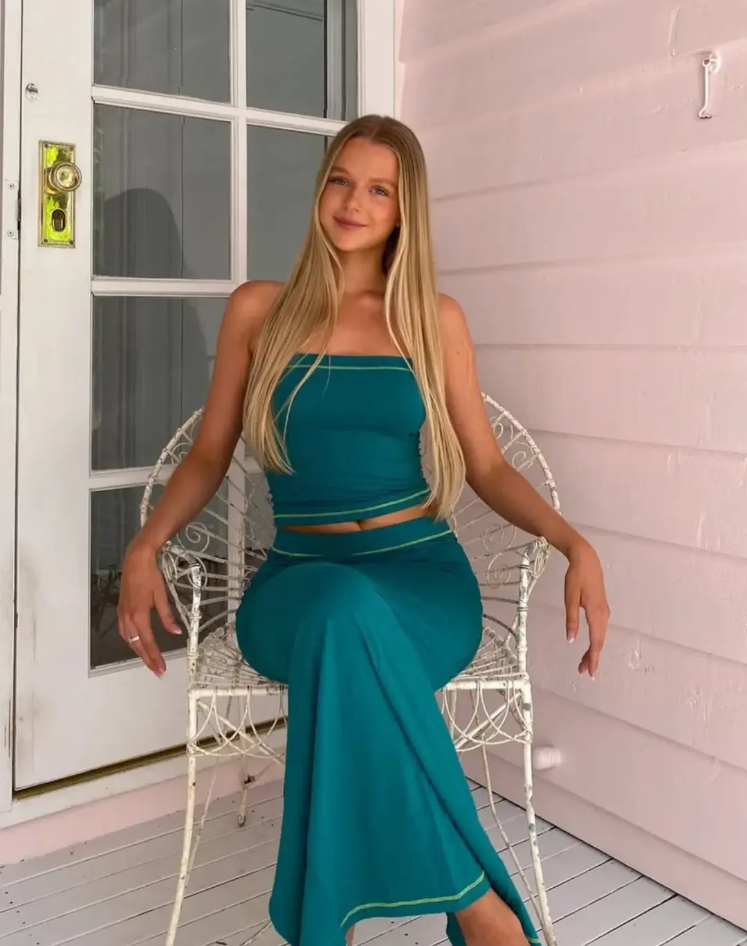 Hntr the Label Caleb Set in Moss Size M/L (AU 10-12) for rent on The Volte - main image