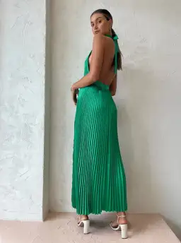 L'Idee Renaissance Gown in Bright Green Size AU 10 for rent on The Volte - image 5