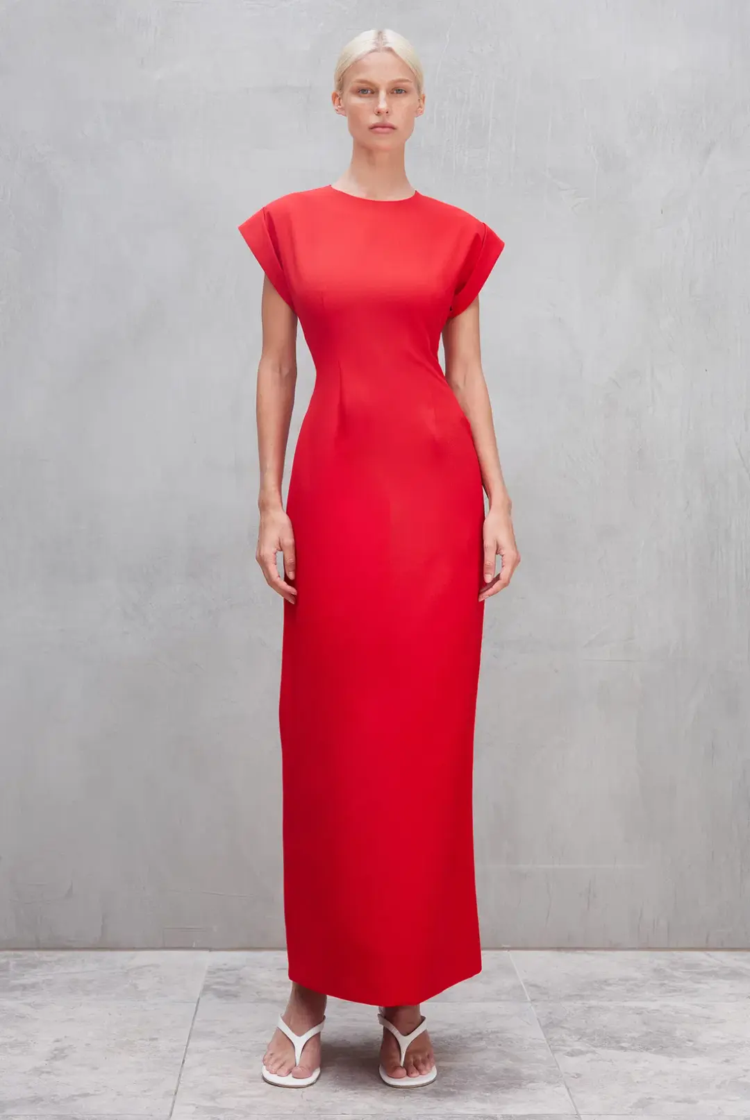 Sofia Irina Renee Maxi Dress Red Size 8 for rent on The Volte - main image