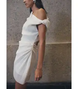 Anna Quan Dimitri Dress in Shell Size AU 8 for rent on The Volte - image 4