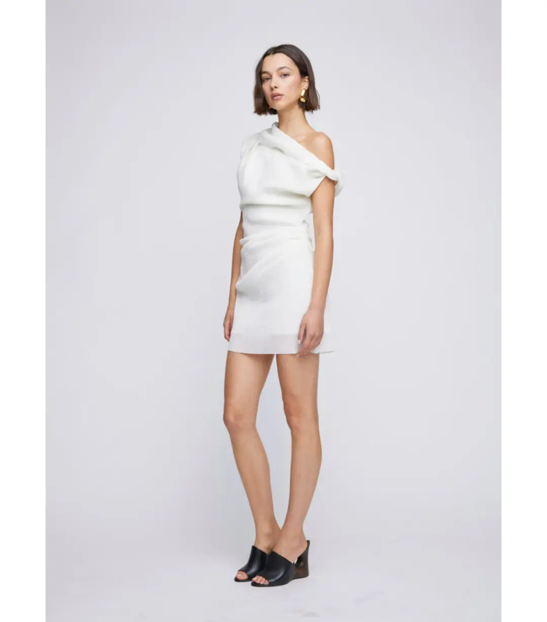 Anna Quan Dimitri Dress in Shell Size AU 8 for rent on The Volte - main image