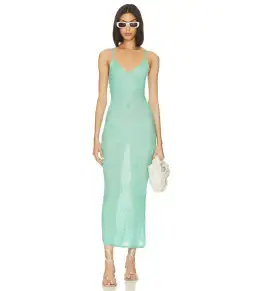 Asta Resort Delilah Dress in Aquamarine Size AU 8 for rent on The Volte - image 1