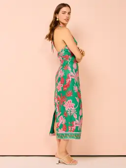 Ownley Kara Midi Dress Pineapple Print Size S / AU 8 for rent on The Volte - image 5
