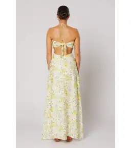 Winona Limette Maxi Dress Floral Size S / AU 8 for rent on The Volte - image 3