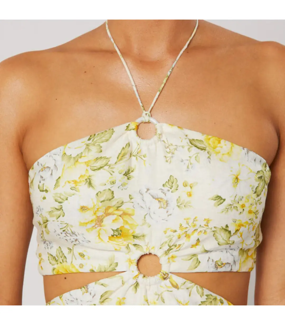 Winona Limette Maxi Dress Floral Size S / AU 8 for rent on The Volte - main image