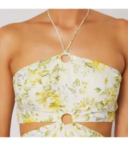 Winona Limette Maxi Dress Floral Size S / AU 8 for rent on The Volte - image 2