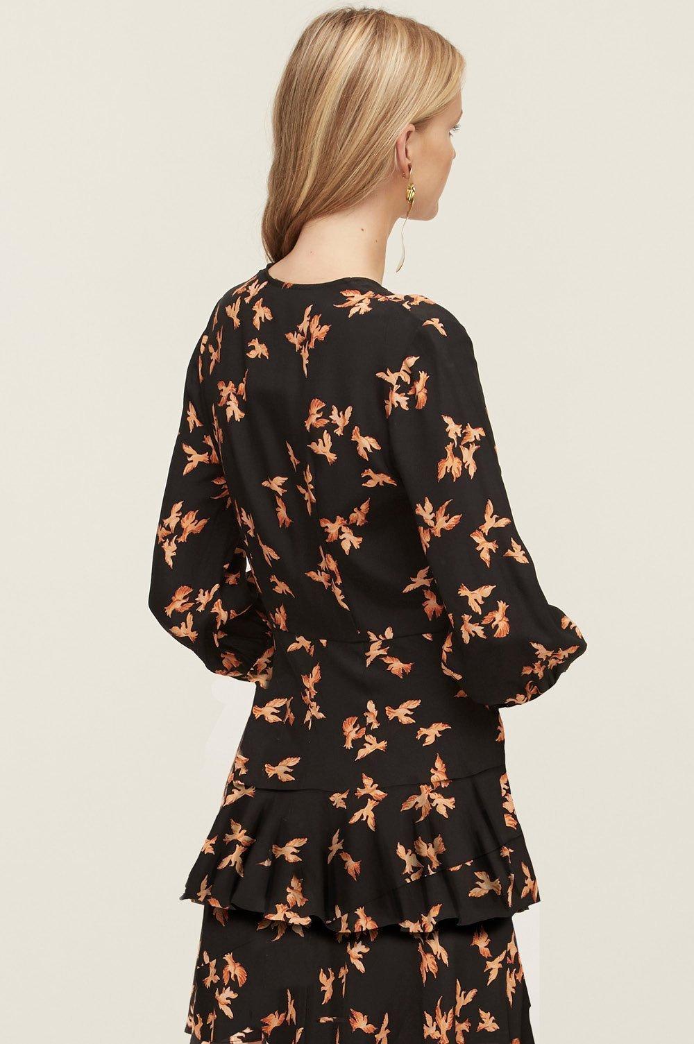 Lover the Label Dove Mini Dress Black Size 12 for rent on The Volte - main image