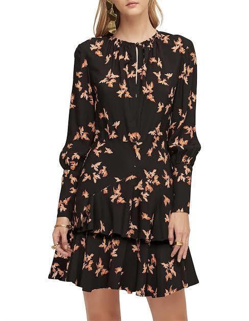 Lover the Label Dove Mini Dress Black Size 12 for rent on The Volte - main image