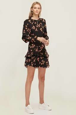 Lover the Label Dove Mini Dress Black Size 12 for rent on The Volte - image 4