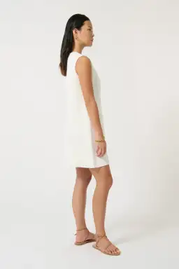 Onte Helena Mini Dress White Size S / AU 8 for rent on The Volte - image 3