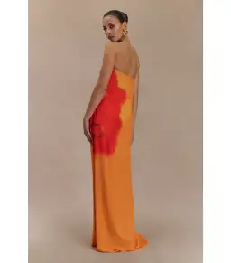 Meshki Amaya Maxi Dress in Koi Orchard Print Size AU 16 for rent on The Volte - image 4