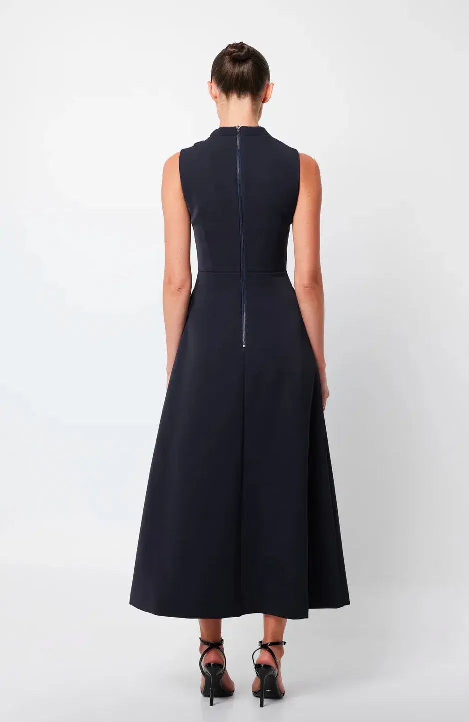 Mossman Cosmic Maxi Dress Navy Size 10 for rent on The Volte - main image